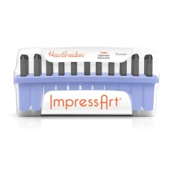 ImpressArt® Heartbreaker™ Uppercase Letter Stamp Set -Home Sale Store 10665655 5