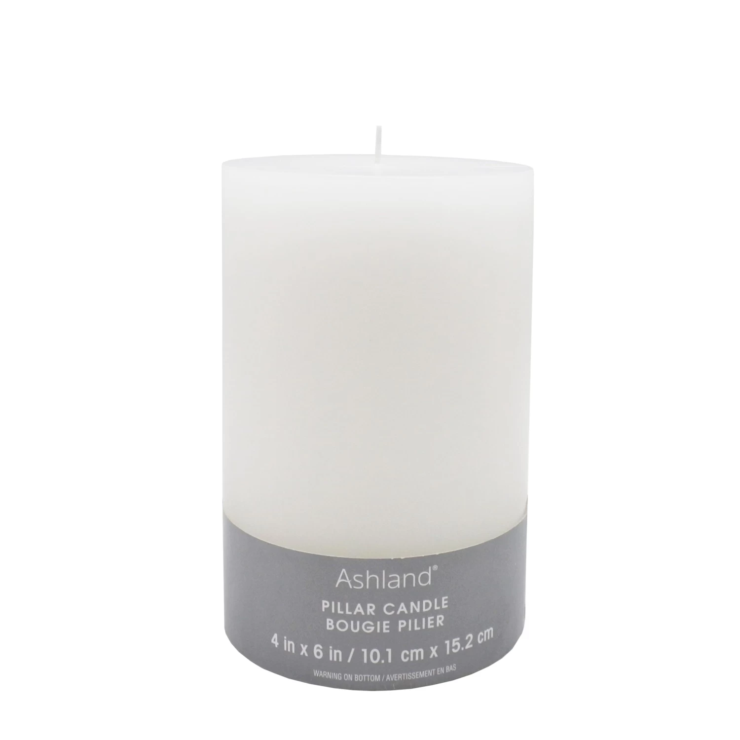 4" X 6" White Pillar Candle By Ashland® 1 4" X 6" White Pillar Candle By Ashland®