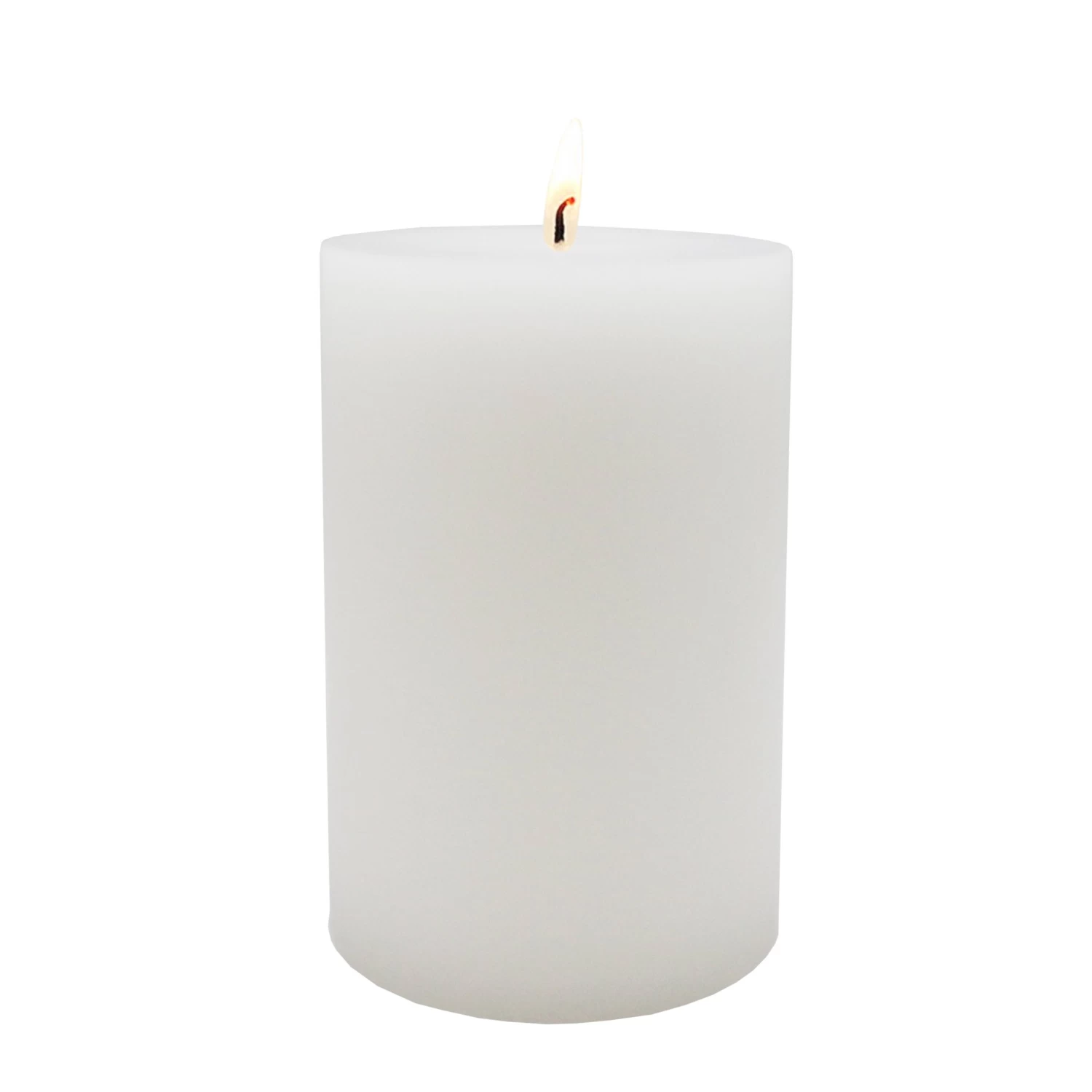 4" X 6" White Pillar Candle By Ashland® 4 4" X 6" White Pillar Candle By Ashland® - Image 4