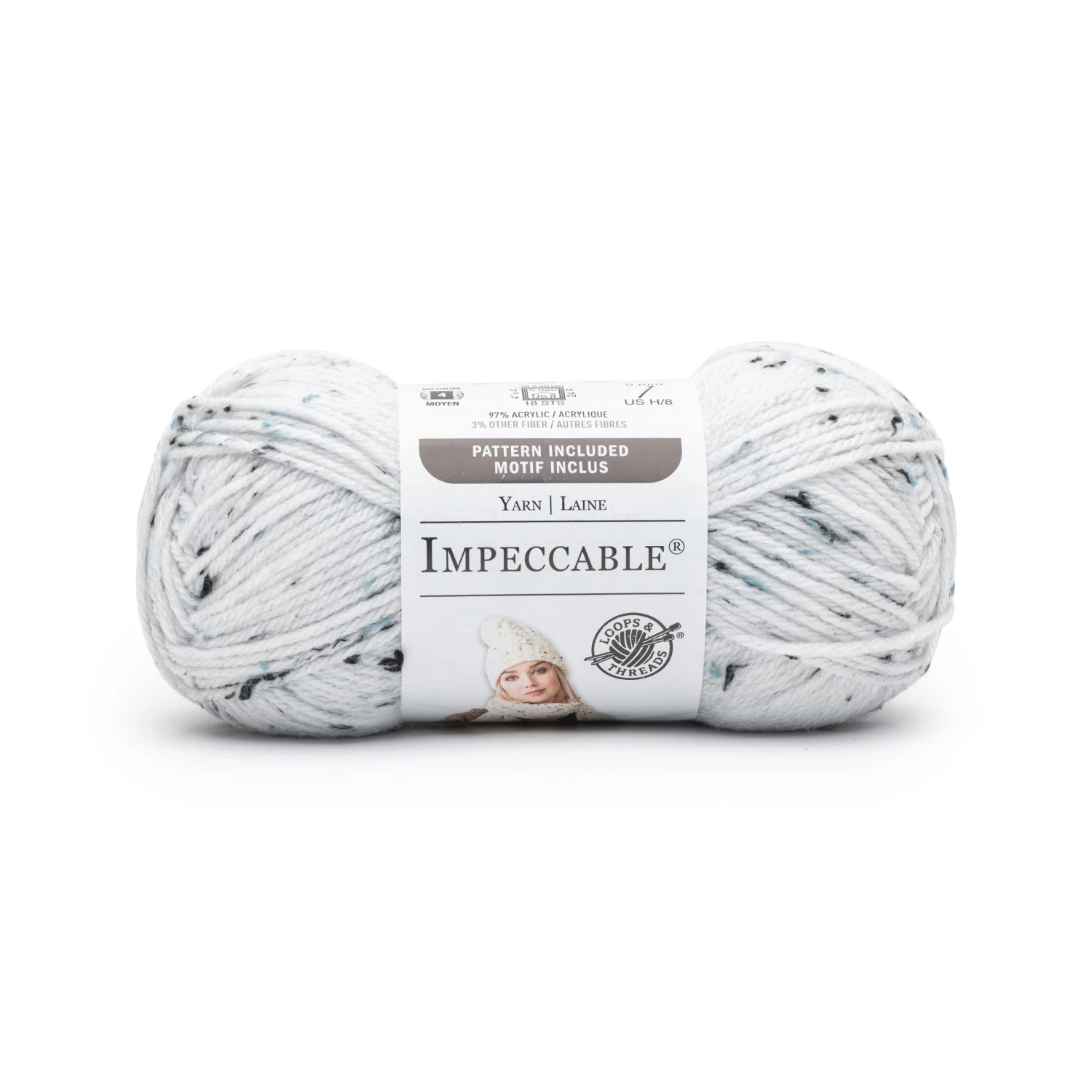18 Pack: Impeccable™ Tweed Yarn By Loops & Threads® 8 18 Pack: Impeccable™ Tweed Yarn By Loops & Threads® - Image 8