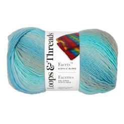 15 Pack: Facets™ Yarn By Loops & Threads® -Home Sale Store 10712812 1