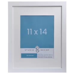 8 Pack: White Frame With Mat, Belmont By Studio Décor® -Home Sale Store 10717440 1 scaled