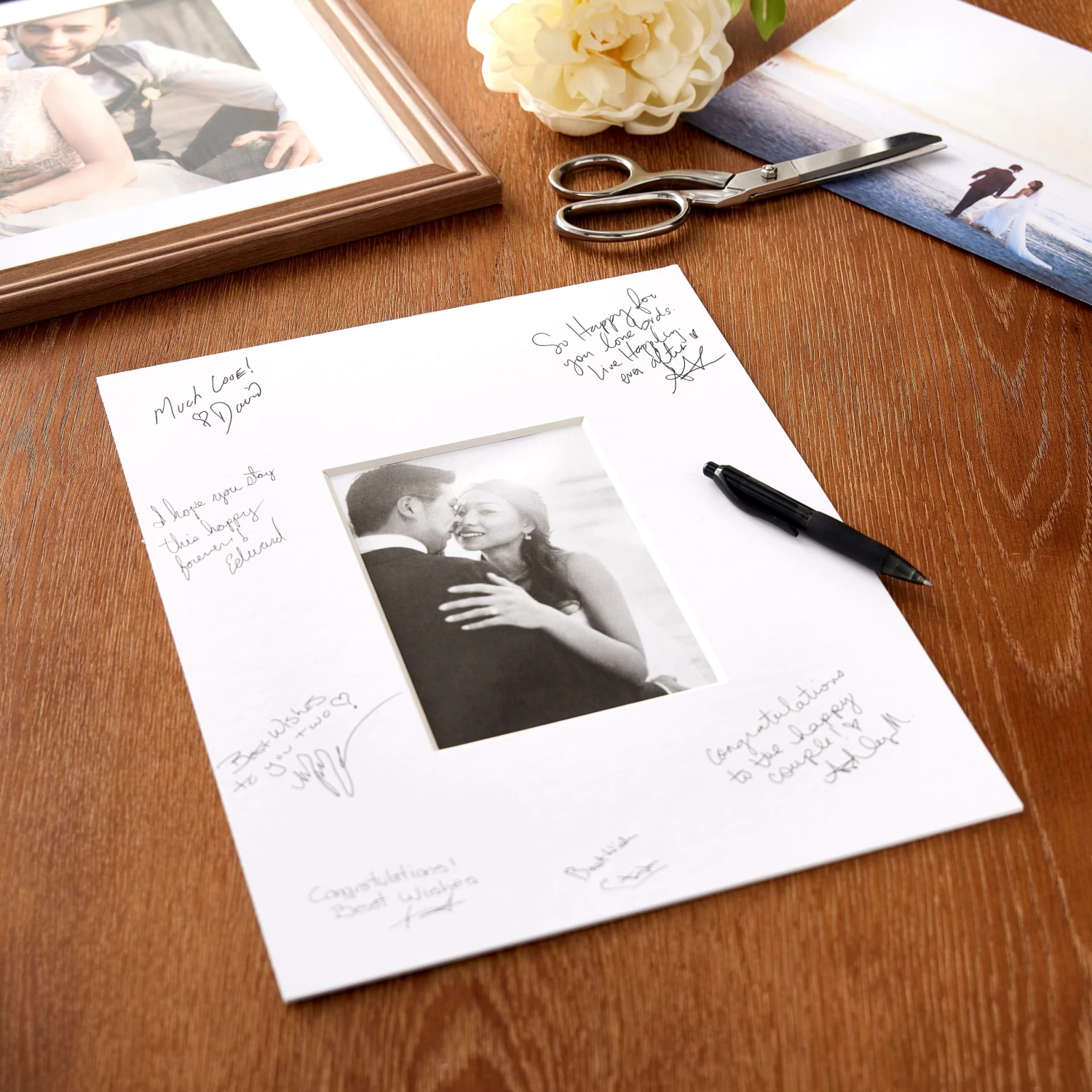 White Signature Mat By Studio Décor® 2 White Signature Mat By Studio Décor® - Image 2