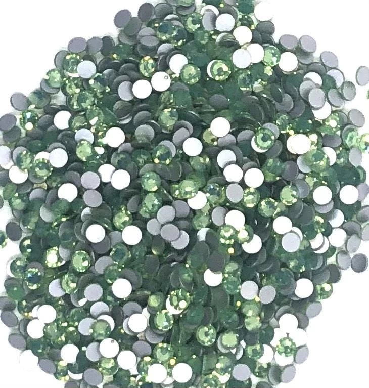 Green Opal- KiraKira Glass Rhinestones By CrystalNinja 1 Green Opal- KiraKira Glass Rhinestones By CrystalNinja