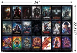 Marvel Avengers: The Infinity Saga-One Sheet Grid Wall Poster, 22.375 In X 34 In, Unframed Version, Bedroom 5 Marvel Avengers: The Infinity Saga-One Sheet Grid Wall Poster, 22.375 In X 34 In, Unframed Version, Bedroom -Home Sale Store 17366873155680