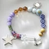 Roman America The Beautiful Glass Beaded Story Bracelet