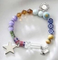Roman America The Beautiful Glass Beaded Story Bracelet