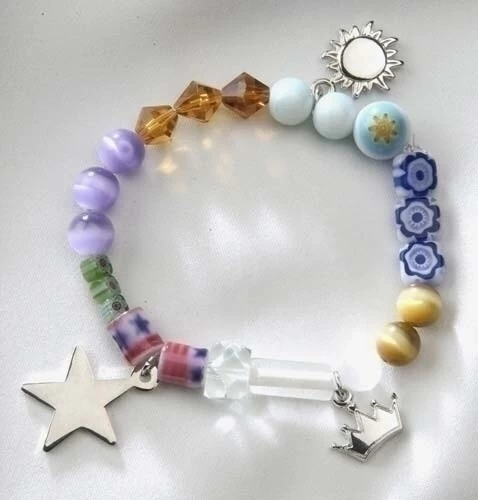 Roman America The Beautiful Glass Beaded Story Bracelet 1 Roman America The Beautiful Glass Beaded Story Bracelet