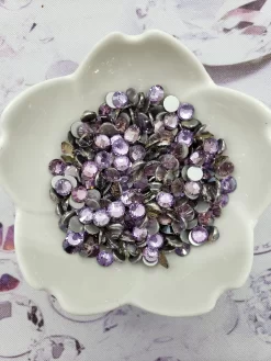 Pink Purple - KiraKira Glass Rhinestones By CrystalNinja