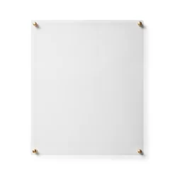 Cool Modern 2 Pack Clear Acrylic Float Frame With Gold Hardware -Home Sale Store D306773S 1