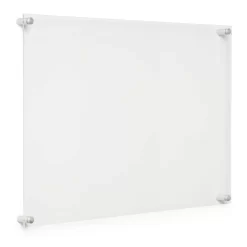 Cool Modern 2 Pack Clear Acrylic Float Frame With Silver Hardware -Home Sale Store D306799S 1