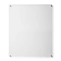 Cool Modern 2 Pack Clear Acrylic Float Frame With Silver Hardware