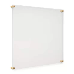 Cool Modern 2 Pack Clear Acrylic Float Frame With Gold Hardware -Home Sale Store D306809S 1