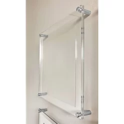 Wexel Art 12' X 12'' Acrylic Floating Frame For Album Covers With Silver Hardware -Home Sale Store D306828S 3