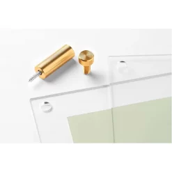 Wexel Art Modern Clear Acrylic Floating Picture Frame With Gold Hardware -Home Sale Store D306859S 3