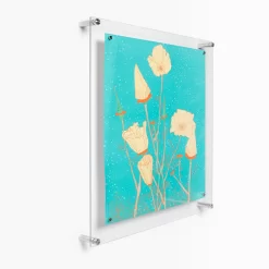 Wexel Art Easy Change Acrylic Floating Frame With Silver Hardware -Home Sale Store D306881S 2