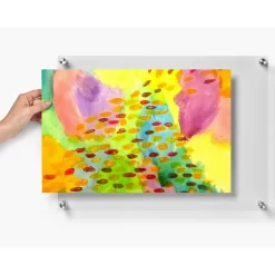 Wexel Art Easy Change Acrylic Floating Frame With Silver Hardware -Home Sale Store D306885S 4