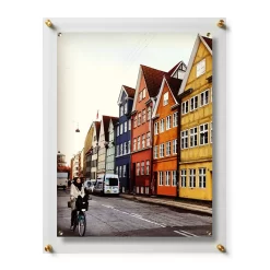 Wexel Art Easy Change Acrylic Floater Frame & Magnets With Gold Hardware 34 Wexel Art Easy Change Acrylic Floater Frame & Magnets With Gold Hardware -Home Sale Store D306896S 1