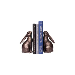 Bronze Bunny Bookends Set -Home Sale Store D319413S 4