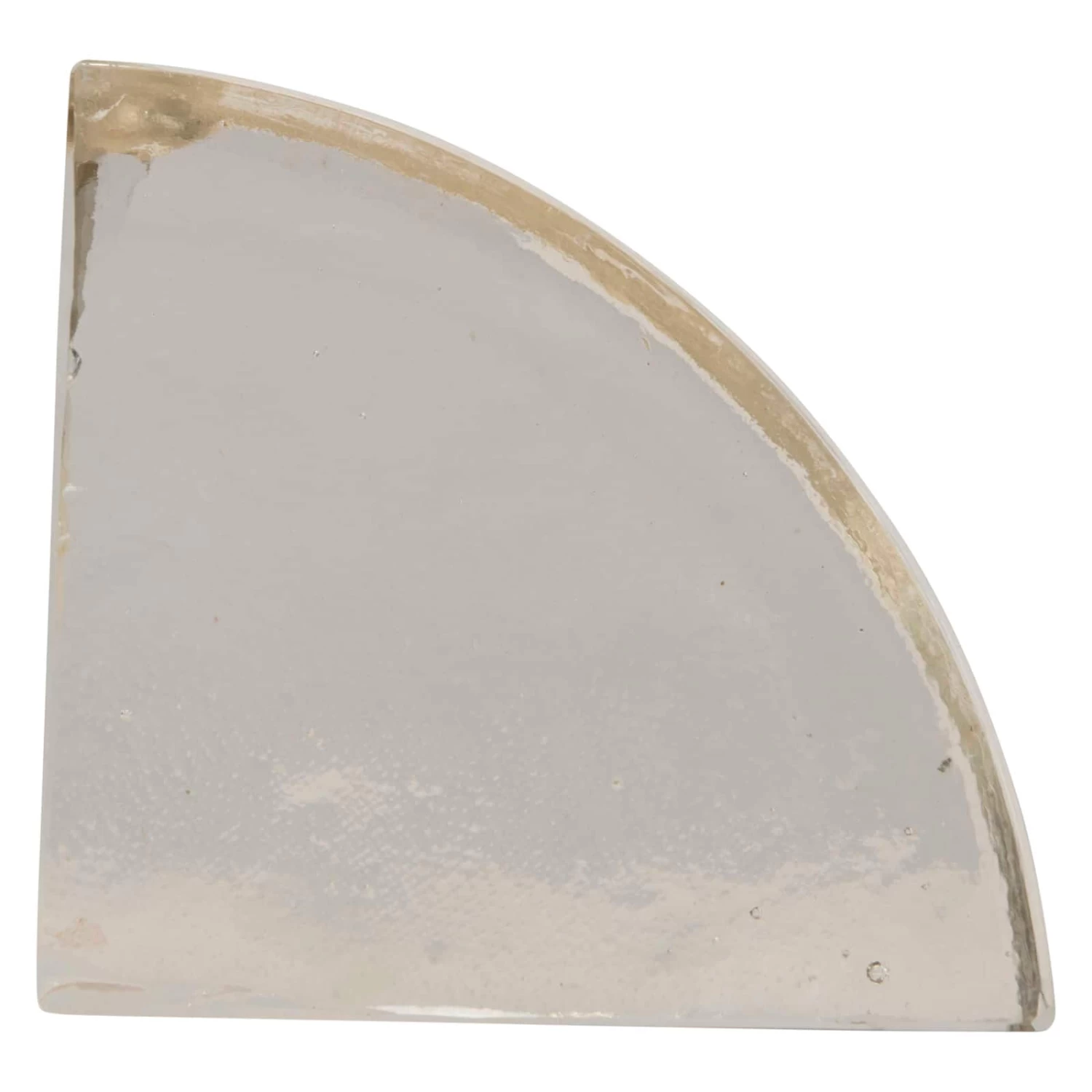 5.5" Geometric Glass Block Bookend 1 5.5" Geometric Glass Block Bookend