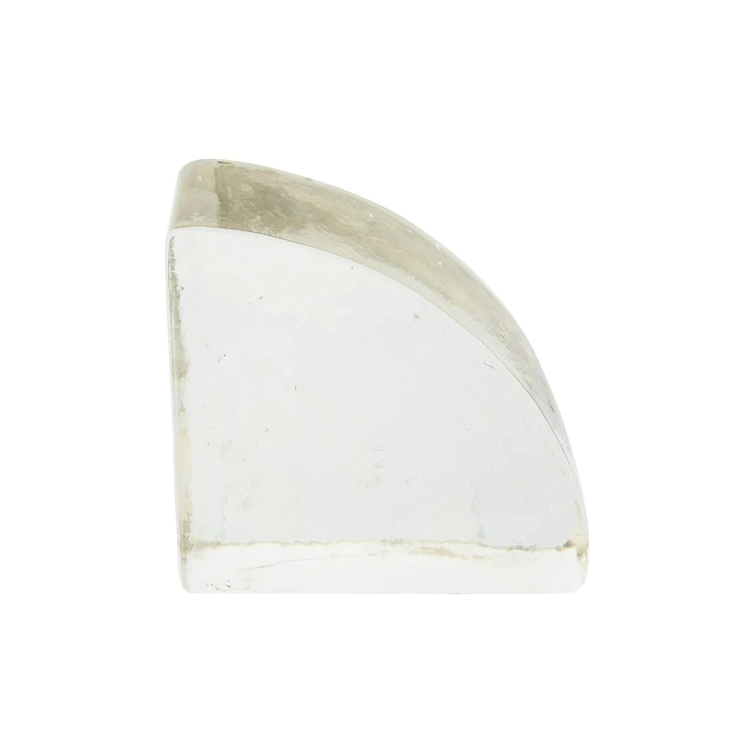 5.5" Geometric Glass Block Bookend 5 5.5" Geometric Glass Block Bookend - Image 5