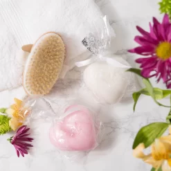 European Soaps Heart Soap Gift Bag, 200g 12 European Soaps Heart Soap Gift Bag, 200g -Home Sale Store D360096S 3