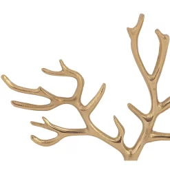 CosmoLiving By Cosmopolitan 10" Gold Marble Jewelry Stand -Home Sale Store D365516S 3