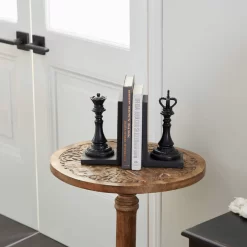 8" Black Chess Bookends, 2ct. -Home Sale Store D365574S 9