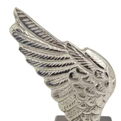 10" Angel Wing Aluminum Bookend Set -Home Sale Store D511349S 3