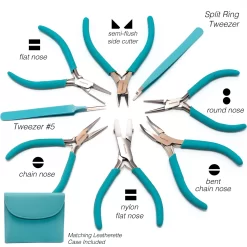 The Beadsmith® Fashion Color Plier Set & Clutch -Home Sale Store D579396S 4