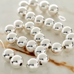 9 Pack: Sterling Silver-Plated Round Beads By Bead Landing™ -Home Sale Store MP121136 20 scaled
