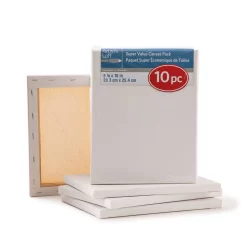 4 Packs: 10 Ct. (40 Total) 8" X 10" Super Value Canvas By Artist's Loft® Necessities™ -Home Sale Store MP131568 21 scaled