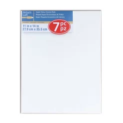 4 Packs: 7 Ct. (28 Total) 11" X 14" Super Value Canvas by Artist's Loft® Necessities™ -Home Sale Store MP131569 1