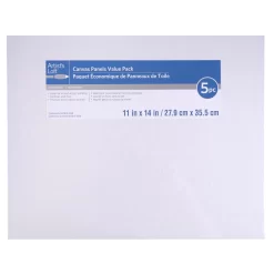 6 Packs: 5 Ct. (30 Total) Value Pack Canvas Panels By Artist's Loft® Necessities™ -Home Sale Store MP156198 1