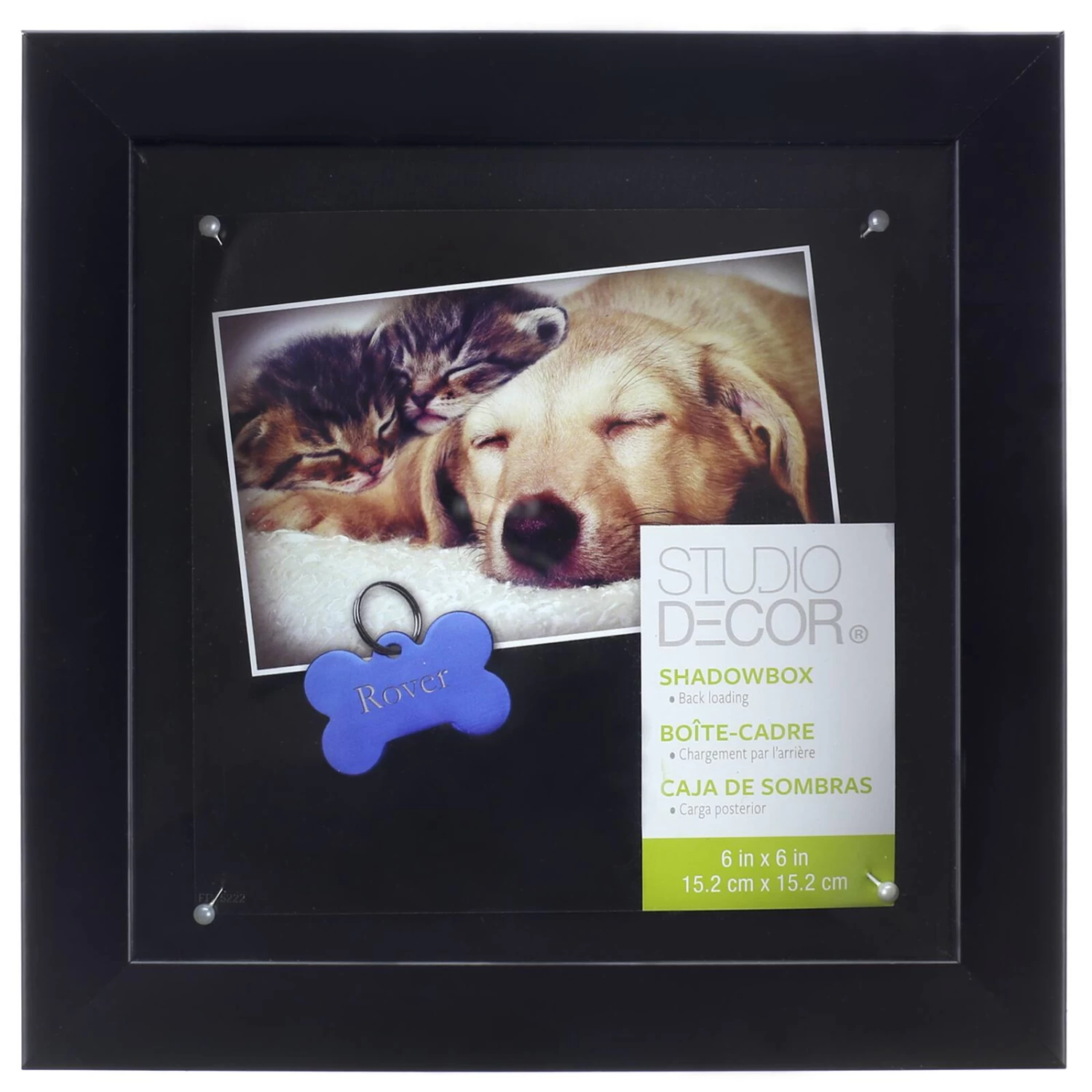 12 Pack: Black 6" X 6" Shadow Box By Studio Décor® 3 12 Pack: Black 6" X 6" Shadow Box By Studio Décor® - Image 3