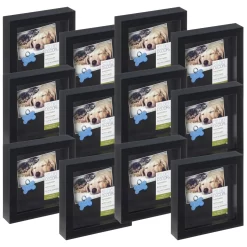 12 Pack: Black 6" X 6" Shadow Box By Studio Décor®