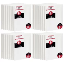 4 Packs: 8 Ct. (32 Total) 9" X 12" Super Value Canvas By Artist's Loft® Necessities™