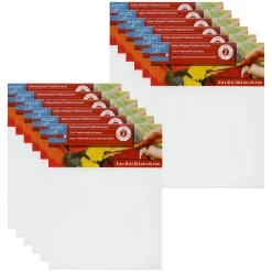 12 Pack: Level 2 Gallery Wrapped Traditional Canvas By Artist's Loft®