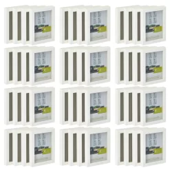 12 Packs: 4 Ct. (48 Total) White 5" X 7" Shadow Box By Studio Décor®