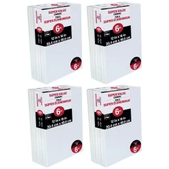 Home Sale Store 6 4 Packs: 6 Ct. (24 Total) 12" X 16" Super Value Canvas By Artist's Loft® Necessities™
