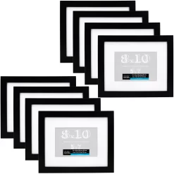 8 Pack: Black Belmont Frame With Mat By Studio Décor® -Home Sale Store MP392855 40 scaled