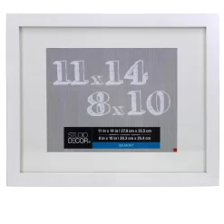 8 Pack: White Frame With Mat, Belmont By Studio Décor® -Home Sale Store MP392858 1