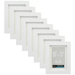 8 Pack: White Frame With Mat, Belmont By Studio Décor® -Home Sale Store MP467528 40 scaled