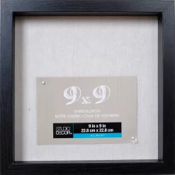8 Pack: Black Belmont 9" X 9" Shadowbox By Studio Décor® 11 8 Pack: Black Belmont 9" X 9" Shadowbox By Studio Décor® -Home Sale Store MP468367 1