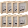 8 Pack: Blonde 9" X 9" Belmont Shadow Box By Studio Décor®