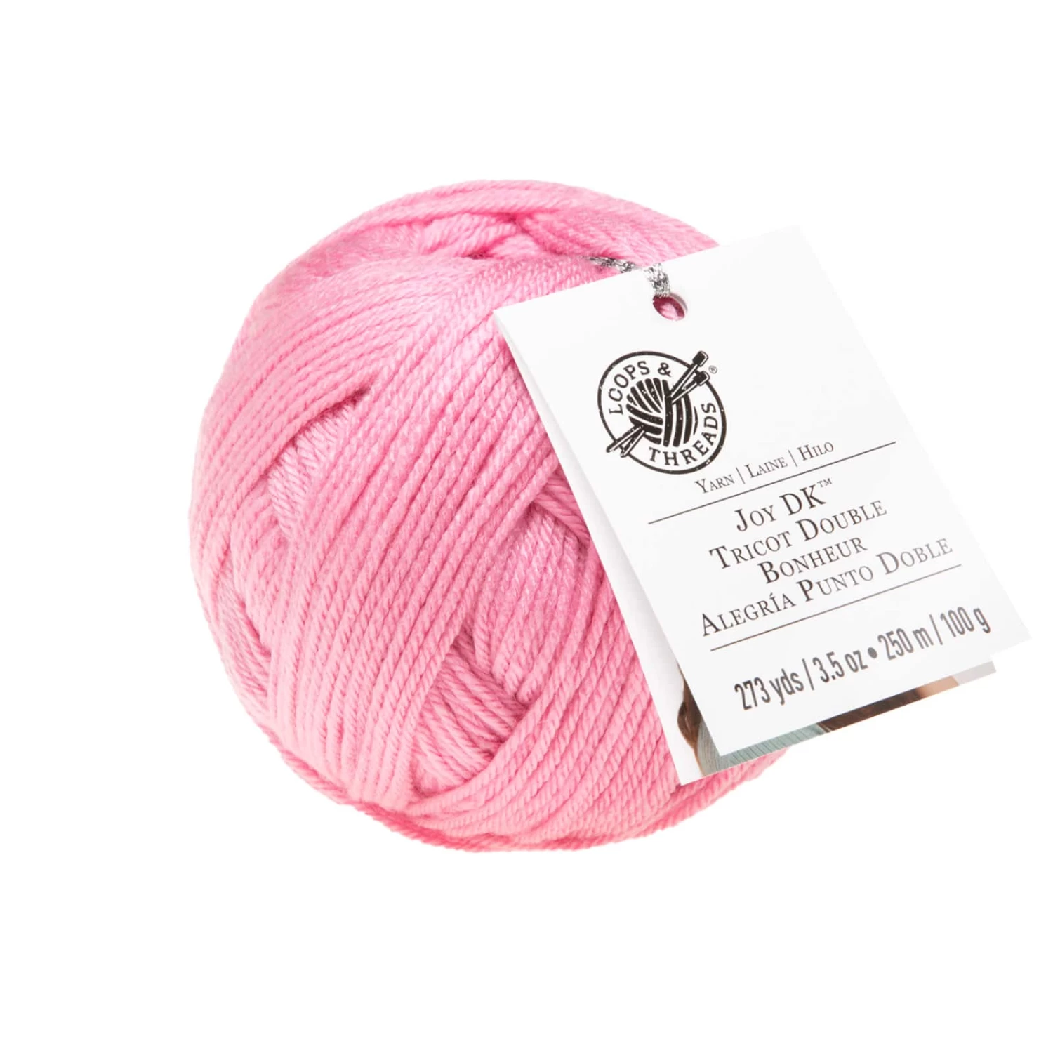 18 Pack: Joy DK™ Yarn By Loops & Threads®, Solids 5 18 Pack: Joy DK™ Yarn By Loops & Threads®, Solids - Image 5