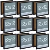 9 Packs: 2 Ct. (18 Total) Black Fundamentals 12" X 12" Display Case By Studio Décor®