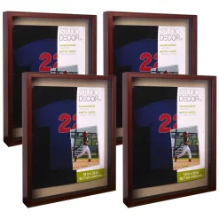Home Sale Store 21 4 Pack: Walnut Shadow Box By Studio Décor®