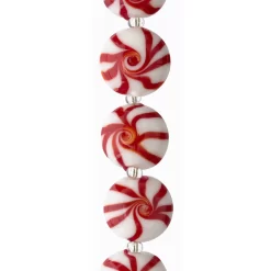 9 Packs: 7 Ct. (63 Total) Candy Cane Glass Beads, 16mm By Bead Landing™