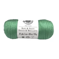 15 Pack: Soft & Shiny Solid Yarn By Loops & Threads® -Home Sale Store MP563189 1